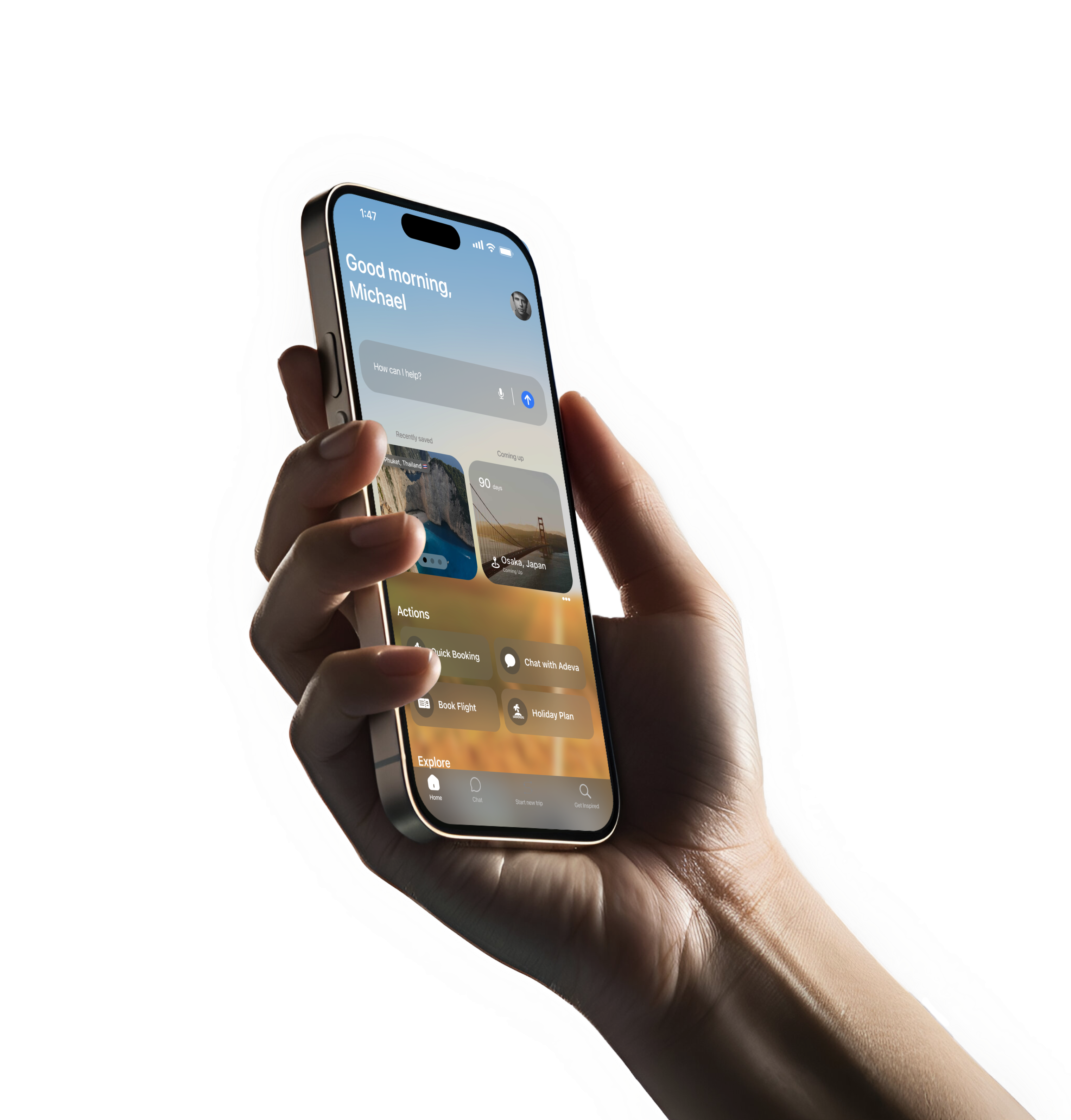 SmartTrip App Interface